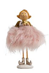 ΑΓΓΕΛΑΚΙ ΜΕ ΡΟΖ ΦΟΡΕΜΑ ΣΕ ΒΑΣΗ 9Χ9Χ17ΕΚ