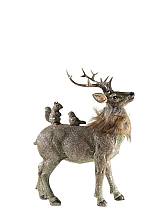 ΧΡΙΣΤΟΥΓΕΝΝΙΑΤΙΚΟΣ ΠΟΛΥΕΣΤΕΡΙΚΟΣ ΤΑΡΑΝΔΟΣ   ΜΕ ΓΟΥΝΑ ΚΑΦΕ 16,5Χ9Χ22,5ΕΚ