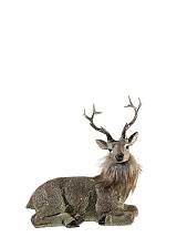 ΧΡΙΣΤΟΥΓΕΝΝΙΑΤΙΚΟΣ ΠΟΛΥΕΣΤΕΡΙΚΟΣ ΤΑΡΑΝΔΟΣ   ΜΕ ΓΟΥΝΑ ΚΑΦΕ 18Χ8,5Χ16,5ΕΚ