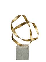 ΜΕΤΑΛΛΙΚΟ ΔΙΑΚΟΣΜΗΤΙΚΟ ΧΡΥΣΟ ΣΕ ΛΕΥΚΗ ΒΑΣΗ 25Χ10Χ26,5ΕΚ