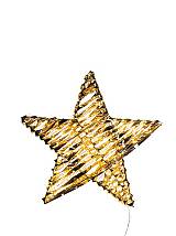 ΧΡΙΣΤΟΥΓΕΝΝΙΑΤΙΚΟ ΑΣΤΕΡΙ ΜΕ ΧΡΥΣΟ ΦΙΛΜ 45Χ10ΕΚ ΚΑΙ 600 ΦΩΤΑ ΛΕΝΤ ΜΕ IP444,6V6WATT ΚΑΙ 4 ΜΕΤΡΑ ΚΑΛΩΔΙ