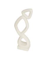 Διακοσμητικό λευκό 26x13,3 x68,5 cm