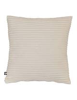 Μαξιλάρι εκρού κοτλέ 38x38cm