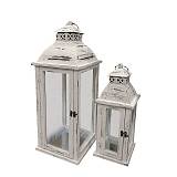 ΞΥΛΙΝΑ ΦΑΝΑΡΙA ΚΕΡΙΩΝ ΚΡΕΜΑΣΤΑ ΕΚΡΟΥ ΠΑΛΑΙΩΜΕΝΟ - L:23x60, S:16x43.5cm 4/ΚΙΒ