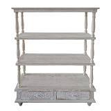 ΞΥΛΙΝΗ ΔΙΑΚΟΣΜΗΤΙΚΗ ΚΟΝΣΟΛΑ ΠΑΛΑΙΩΜΕΝΟ - 99.5x40x131cm 1/ΚΙΒ