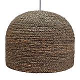 ΦΩΤΙΣΤΙΚΟ ΟΡΟΦΗΣ ΚΡΕΜΑΣΤΟ ΚΑΦΕ ΜΠΟΧΟ ΜΕ ΠΛΕΞΗ ΚΑΛΑΘΙΟΥ - Φ60.5x41.5cm 2/40ΚΙΒ