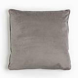 SIMPLY FRANCO ΔΙΑΚΟΣΜΗΤΙΚΟ ΜΑΞΙΛΑΡΙ 45x45cm ΒΕΛΟΥΔΟ ΓΚΡΙ