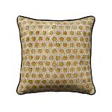 SAMOAN B ΔΙΑΚΟΣΜΗΤΙΚΟ ΜΑΞΙΛΑΡΙ 50x50cm ΒΑΜΒΑΚΙ ΜΠΕΖ DIJON ΒΙΣΚΟΖΗ