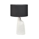 JEMMA ΦΩΤΙΣΤΙΚΟ ΕΠΙΤΡΑΠΕΖΙΟ 36x36x57cm POLYRESIN ΛΕΥΚΟ ΜΑΥΡΟ