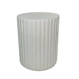 RAIL WHITE SIDE TABLE ΛΕΥΚΟ 40x40x47cm