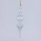 ΓΥΑΛΙΝΟ ΣΤΟΛΙΔΙ, ΔΙΑΦΑΝΟ, ΜΕ ΣΧΕΔΙΑ ΣΤΟ ΕΣΩΤΕΡΙΚΟ, ΣΕΤ 2ΤΜΧ, 17cm