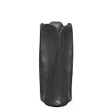 ΕΠΙΔΑΠΕΔΙΟ ΒΑΖΟ ΑΝΘΡΑΚΙ ΚΕΡΑΜΙΚΟ ΜΕ ΠΤΥΧΩΣΕΙΣ - 19x45.5cm 1/6ΚΙΒ