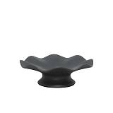 ΔΙΑΚΟΣΜΗΤΙΚΗ ΚΕΡΑΜΙΚΗ ΠΙΑΤΕΛΑ/ΚΟΥΠ ΜΑΥΡΗ ΜΕ ΒΑΣΗ - 23x8cm 1/10ΚΙΒ