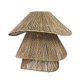 ΨΑΘΙΝΟ ΤΡΙΠΛΟ ΚΑΠΕΛΟ ΦΩΤΙΣΤΙΚΟY ΚΑΦΕ (ΧΩΡΙΣ ΚΑΛΩΔΙΟ) ΜΠΟΧΟ - Φ12/54x5/50cm 1/ΚΙΒ