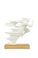 ΠΟΛΥΕΤΕΡΙΚΟ ΜΠΙΜΠΕΛΟ ΔΡΟΜΕΑΣ ΑΣΠΡΟΣ ΜΕ ΧΡΥΣΗ ΒΑΣΗ  22Χ7,5Χ22,5ΕΚ