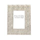 OPUS S ΚΟΡΝΙΖΑ 18x1.8x23cm POLYRESIN OFF WHITE ΓΥΑΛΙ