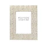 OPUS L ΚΟΡΝΙΖΑ 21x1.8x26cm POLYRESIN OFF WHITE ΓΥΑΛΙ