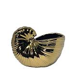 ΚΕΡΑΜΙΚΟ ΒΑΖΟ ΧΡΥΣΟ ΚΟΧΥΛΙ ΣΑΛΙΓΚΑΡΙ ΜΙΚΡΟ - 18x9x14.5cm 24/KIB