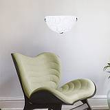 ΑΠΛΙΚΑ ΤΟΙΧΟΥ "LEIA" Φ30 Ε27 ΛΕΥΚΟ/ ΝΙΚΕΛ