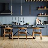 Κρεμαστό φωτιστικό LED 5W 3000K σε λευκή απόχρωση D:50cm (4018-WH)