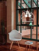 Φωτιστικό πλέγμα μέταλλο λευκό Ε27 Φ50 3φ