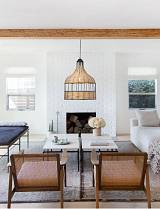 Φωτιστικό μονόφωτο μέταλλο/ρατάν Ε27 Φ41