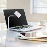 Επιτραπέζιο φωτιστικό σε λευκό χρώμα 1XGU10 D:33cm (3015-WH)