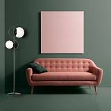 SAΔ04 - Φωτιστικό δαπέδου 2φωτο μεταλλικό μαύρο με λευκή οπαλίνα