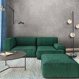 SAΔ07 - Φωτιστικό δαπέδου με ντουί για λαμπτήρα G9 σε μαύρο χρώμα