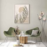 SAΔ10 - Φωτιστικό δαπέδου με ντουί για λαμπτήρα G9 σε καφέ χρώμα