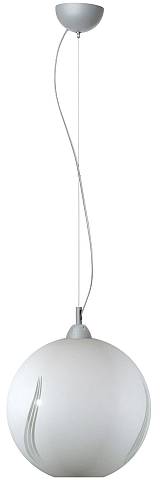 Φωτιστικό μονόφωτο γυαλί λευκό Ε27 Φ30