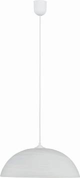 Φωτιστικό μονόφωτο γυαλί λευκό Ε27 Φ30