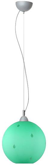 Φωτιστικό μονόφωτο γυαλί βεραμάν Ε27 Φ30