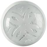 Πλαφονιέρα polycarbonate στρογγυλή λευκή Ε27 Φ24