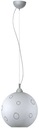 Φωτιστικό μονόφωτο γυαλί λευκό Ε27 Φ30