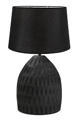 TLI 6331 BK ΕΠΙΤΡΑΠΕΖΙΑ ΛΑΜΠΑ ΞΥΛΙΝΗ ΜΕ ΑΜΠΑΖΟΥΡ