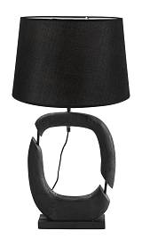 TLI 6330 BK ΕΠΙΤΡΑΠΕΖΙΑ ΛΑΜΠΑ ΜΑΥΡΗ ΞΥΛΟ ΠΑΡΑΛ/ΜΟ ΜΕ ΑΜΠΑΖΟΥΡ