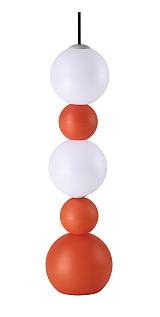 FLC 8035 OR ΔΑΠΕΔΟΥ ΑΚΡΥΛΙΚΟ+ΡΗΤΙΝΗ  ΠΟΡΤΟΚΑΛΙ ΜΕ ΜΠΑΛΕΣ ΑΝΙΣΟΠΕΔΕΣ LED