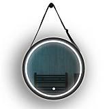 ΚΑΘΡΕΠΤΗΣ ΣΤΡΟΓΓΥΛΟΣ TOUCH LED  ΜΕ ΜΑΥΡΟ ΣΤΗΡΙΓΜΑ 20w 3CCT 600mm