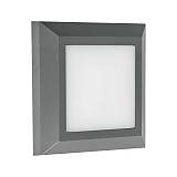 ΦΩΤΙΣΤΙΚΟ ΤΟΙΧΟΥ SLIM LED 3W IP65 220-240V 3CCT 125X125mm ΓΡΑΦΙΤΗΣ PRO