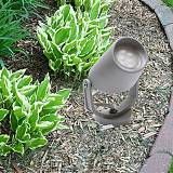 FUMAGALLI MINITOMMY EL SPIKE ΠΡΟΒΟΛΕΑΣ ΓΚΡΙ ΜΕ ΚΑΡΦΙ 3,5W GU10 310x122x135mm 2CCT (2700/4000K)