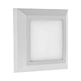 ΦΩΤΙΣΤΙΚΟ ΤΟΙΧΟΥ SLIM LED 3W IP65 230V 3CCT 125X125mm ΛΕΥΚΟ PRO
