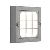 ΦΩΤΙΣΤΙΚΟ ΤΟΙΧΟΥ  LED 6W 135x135x32 3CCT IP65 ΓΡΑΦΙΤΗΣ "SENARIO"