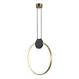 ΦΩΤΙΣΤΙΚΟ ΚΡΕΜΑΣΤΟ ΑΛΟΥΜΙΝΙΟ LED 10W 702Lm 3000K 400Χ435mm ΜΑΥΡΟ-ΜΠΡΟΝΖΕ ARTE ILLUMINA AERO