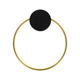 ΑΠΛΙΚΑ ΤΟΙΧΟΥ AΛΟΥΜΙΝΙΟΥ LED 9W 702Lm 3000K 300Χ340mm ΜΑΥΡΟ-ΜΠΡΟΝΖΕ ARTE ILLUMINA AERO