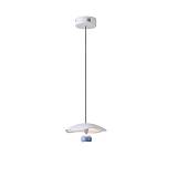 ΦΩΤΙΣΤΙΚΟ ΚΡΕΜΑΣΤΟ ΑΛΟΥΜΙΝΙΟ LED 8W 400Lm 3000K Φ230mm ΜΠΛΕ ARTE ILLUMINA ENIGMA