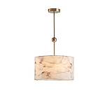 ΦΩΤΙΣΤΙΚΟ ΚΡΕΜΑΣΤΟ ΥΦΑΣΜΑ 3ΦΩΤΟ 3XE14 MAX 8W Φ380X690mm ARTE ILLUMINA VERONA