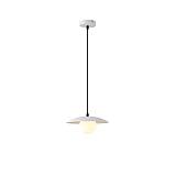 ΦΩΤΙΣΤΙΚΟ ΚΡΕΜΑΣΤΟ ΜΕΤΑΛΛΟ G9 ΜΑΧ 7W 250X250X125mm ΛΕΥΚΟ ARTE ILLUMINA COBA CABANA