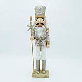 ΚΑΡΥΟΘΡΑΥΣΤΗΣ, ΛΕΥΚΟΣ ΣΑΜΠΑΝΙ, ΜΕ ΣΚΗΠΤΡΟ ΚΑΙ ΝΙΦΑΔΑ, 10x38cm