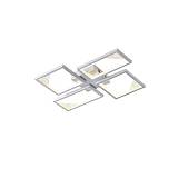 ΦΩΤΙΣΤΙΚΟ ΟΡΟΦΗΣ ΑΛΟΥΜΙΝΙΟ LED 36W 1400Lm 3000K 448X578mm ΜΑΥΡΟ ARTE ILLUMINA SQUARE